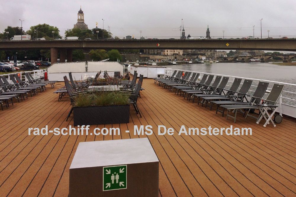 MS De Amsterdam - Sonnendeck