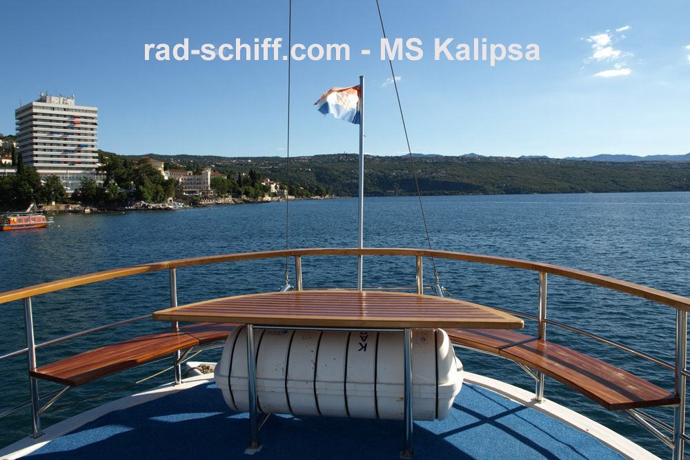 Motorsegler MS Kalipsa - Sonnendeck