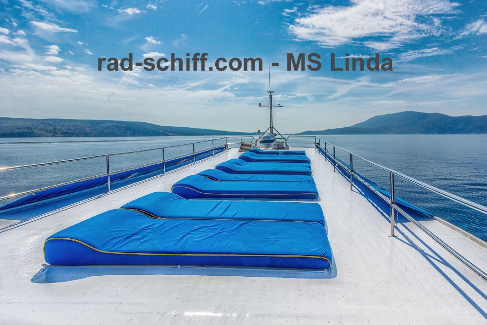 MS Linda - Sonnendeck