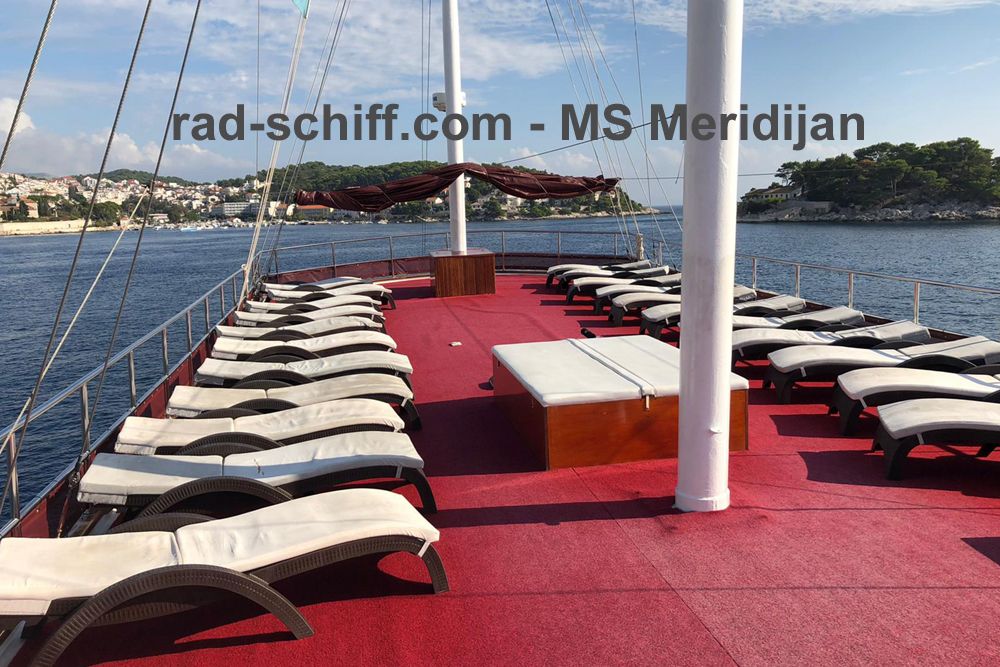 Sonnendeck - MS Meridjian