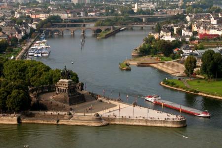 Radtour am Rhein mit MS Olympia - Koblenz
