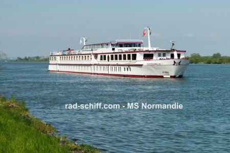 Rad & Schiff in Holland mit MS Normandie